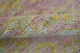 Traditional Turkish Design Pink Hand Knotted 3X5 Wool Rug
