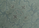 Traditional Turkish Design Silver And Gray 6x8.7 Hand Knotted Wool Rug