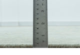 Traditional Turkish Design Silver And Gray 6x8.7 Hand Knotted Wool Rug
