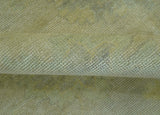 Traditional Turkish (Oushak) Design Gold And Gray Hand Knotted 8x10 Wool Area Rug