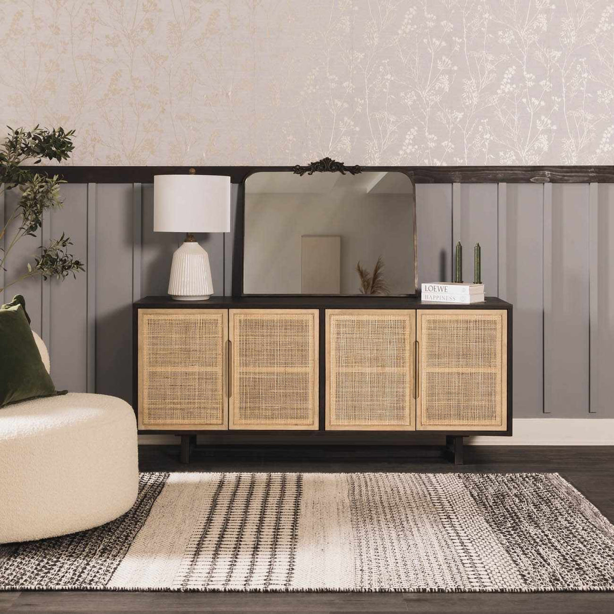 Tramutola White Table Lamp-Lighting-Parc Decor