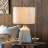 Tramutola White Table Lamp-Lighting-Parc Decor