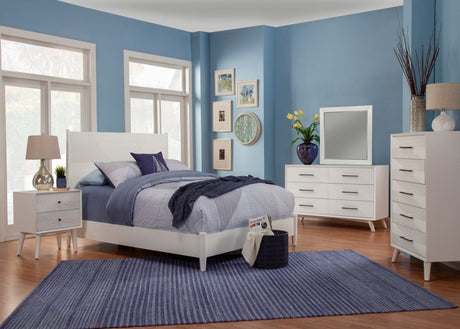 Tranquility Bed, Classic White