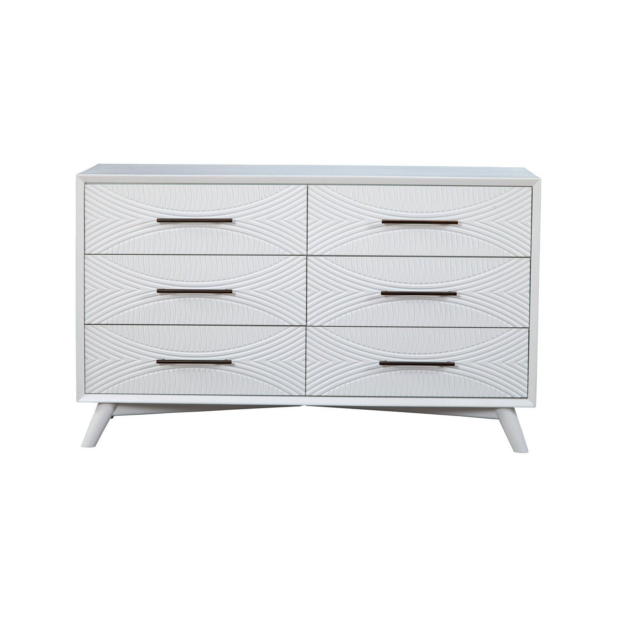 Tranquility Dresser, White-Dresser & Chest-Parc Decor