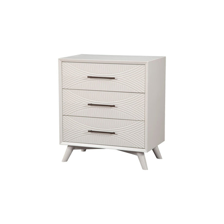 Tranquility Small Chest, White-Dresser & Chest-Parc Decor
