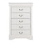 Transitional 5-Drawer 31.5 in. Wide Chest of Drawers with Bracket Feet-斗柜-Parc Decor