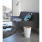 Trash Can - Round - Steel + Wood-Trash Can - Living-Parc Decor