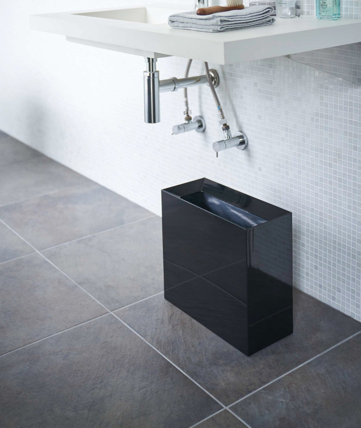 Trash Can - Wide-Trash Can-Parc Decor