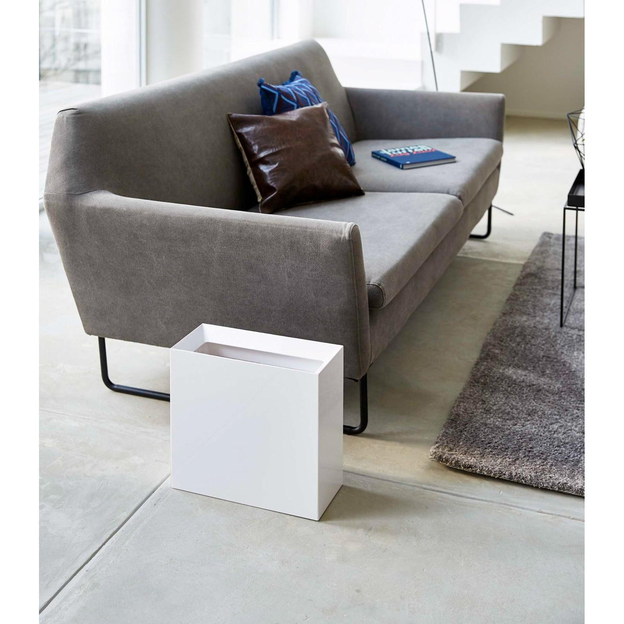 Trash Can - Wide-Trash Can-Parc Decor