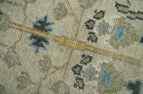 Tree of life Beige and Blue Traditional Hand Knotted Multi Size Wool Area Rug