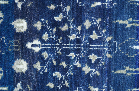 Tree of life Blue Traditional Style Hand knotted 5x8 Wool Area Rug
