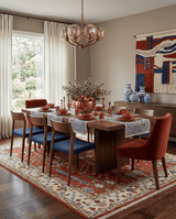 Tree of Life Rust and Ivory Traditional Hand Knotted Turkish Design Wool Area Rug