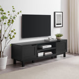 Tromso Modern 2-Door TV Stand for TVs up to 65”-Entertainment-Parc Decor
