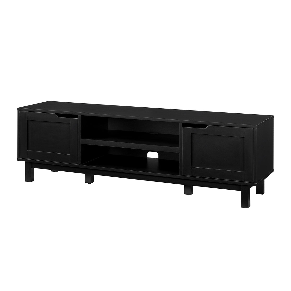 Tromso Modern 2-Door TV Stand for TVs up to 65”-Entertainment-Parc Decor