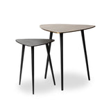 Trumpet Nesting End tables - Set of 2-End table-Parc Decor