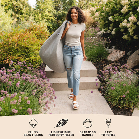 Tuffet-bean filled-Parc Decor