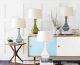 Tuka Tan Ceramic Table Lamp-Lighting-Parc Decor