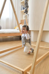 Tulip – Foldable Baby Bouncer - Beige-Indoor-Parc Decor
