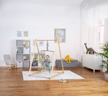 Tulip – Foldable Baby Bouncer - Beige-Indoor-Parc Decor