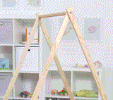 Tulip – Foldable Baby Bouncer - Beige-Indoor-Parc Decor