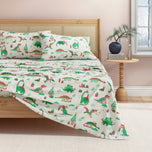 Turkish Cotton Christmas Flannel Sheet - Whittaker Collection