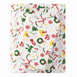 Turkish Cotton Christmas Flannel Sheet - Whittaker Collection