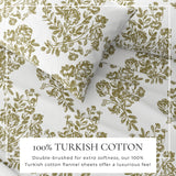 Turkish Cotton Flannel Sheet - Belle Collection