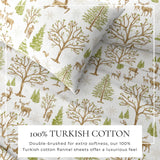 Turkish Cotton Flannel Sheet - Lakeview Collection