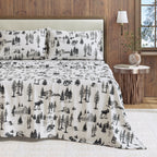 Turkish Cotton Flannel Sheet - Lakeview Collection