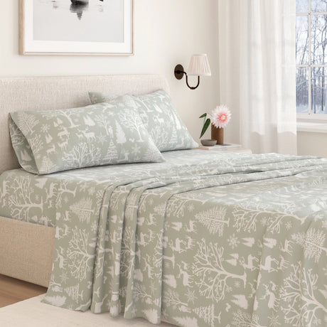Turkish Cotton Flannel Sheet - Lakeview Collection