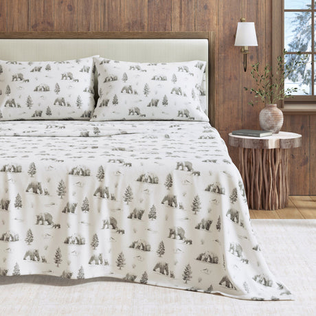 Turkish Cotton Flannel Sheet - Lakeview Collection
