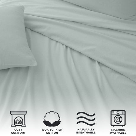 Turkish Cotton Flannel Sheet - Raye Collection