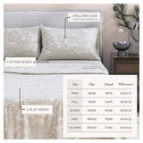 Turkish Cotton Flannel Sheet Set - Elevated Holiday Collection