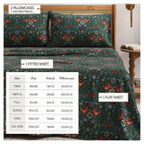 Turkish Cotton Flannel Sheet Set - Elevated Holiday Collection