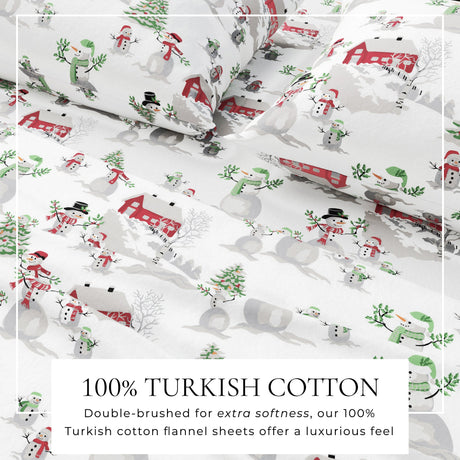 Turkish Cotton Flannel Sheet - Stratton Collection