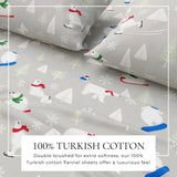 Turkish Cotton Flannel Sheet - Stratton Collection