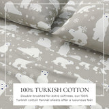 Turkish Cotton Flannel Sheet - Stratton Collection