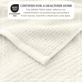 Turkish Cotton Ribbed 6-Piece Bath Towel Set - Georgiana Collection