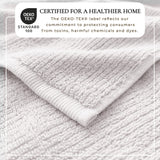 Turkish Cotton Ribbed 6-Piece Bath Towel Set - Georgiana Collection