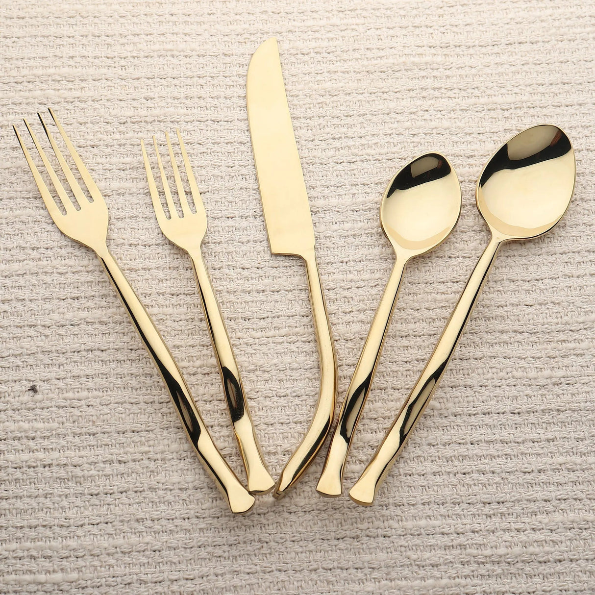 Twig PVD 5 Pc. Flatware Set-flatware set-Parc Decor