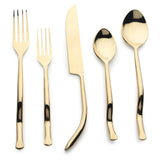 Twig PVD 5 Pc. Flatware Set-flatware set-Parc Decor