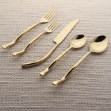 Twig PVD 5 Pc. Flatware Set-flatware set-Parc Decor