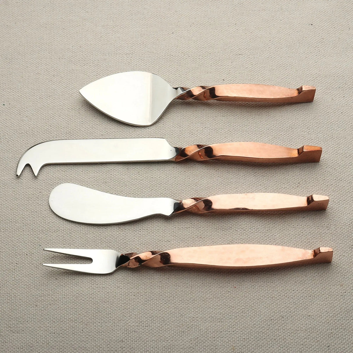 TWISTED URBAN CHEESE ACCESSORIES 4 PC. SET-CHEESE ACCESSORIES-Parc Decor