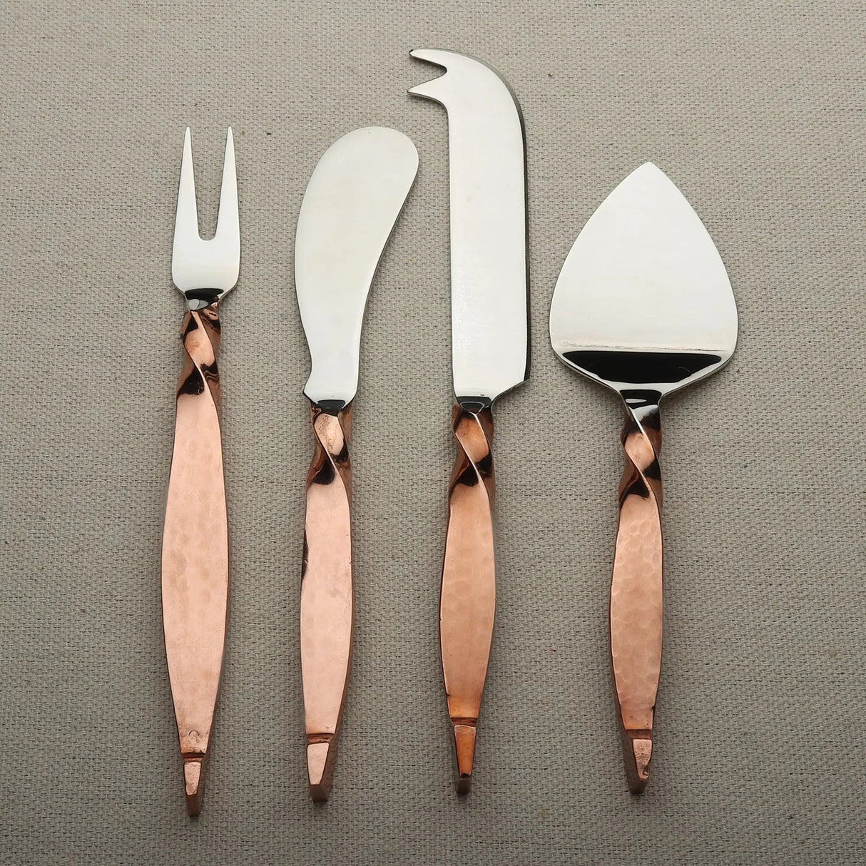 TWISTED URBAN CHEESE ACCESSORIES 4 PC. SET-CHEESE ACCESSORIES-Parc Decor