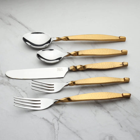 Twisted Urban Flatware, 5-Pc. Place Setting