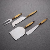 TWISTED URBAN GOLD CHEESE KNIFE 4 PC. SET-cheese knives-Parc Decor