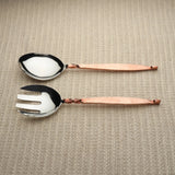 TWISTED URBAN SALAD SERVING 2 PC. SET-salad server-Parc Decor