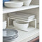 Two-Tier Cabinet Organizer - Steel-Dish Organizer-Parc Decor