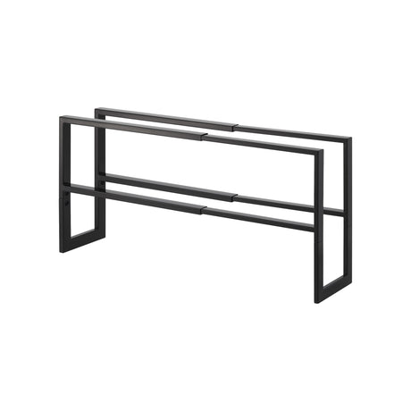 Two-Tier Expandable Shoe Rack (11.8" H) - Steel
