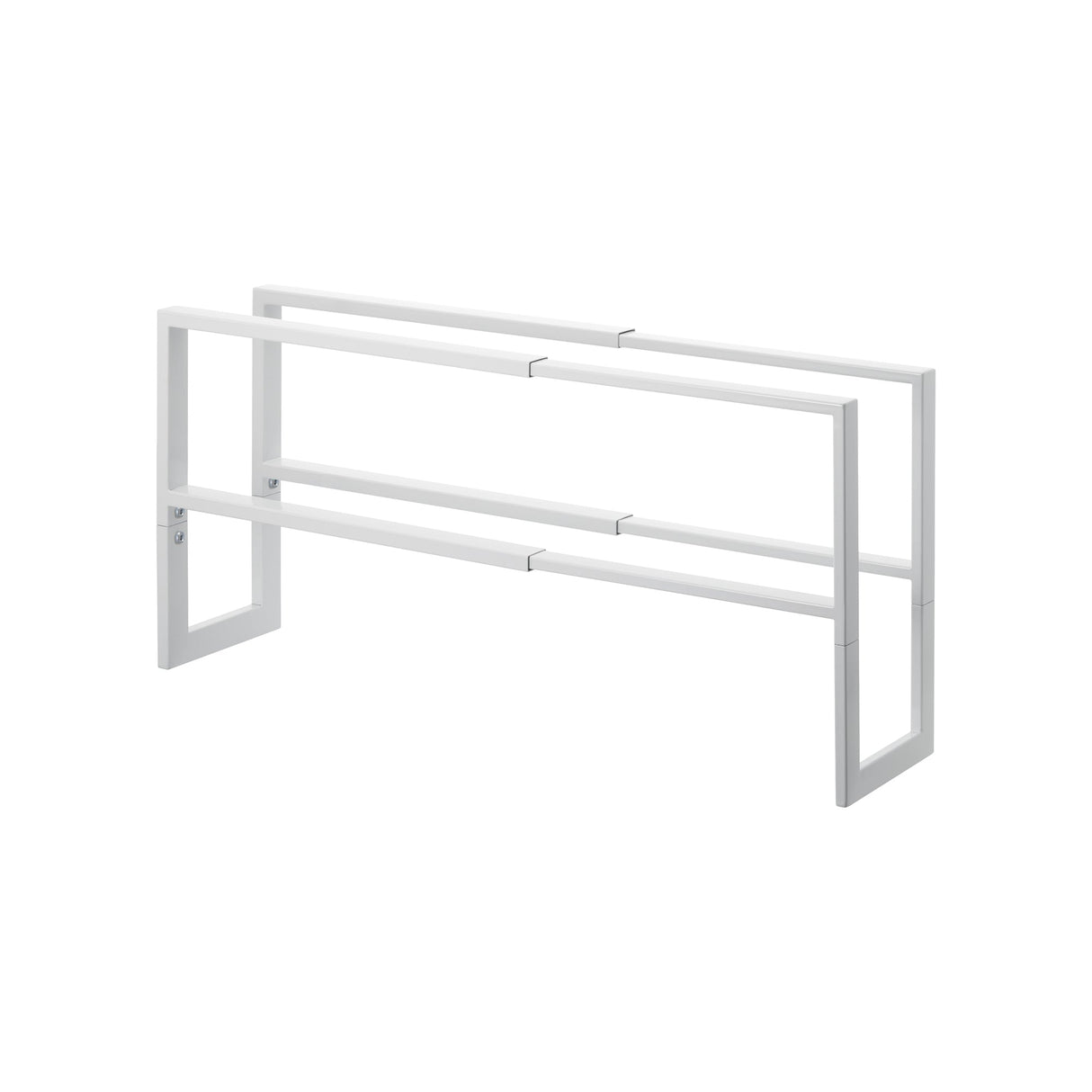 Two-Tier Expandable Shoe Rack (11.8" H) - Steel